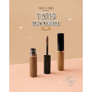 Nee cara tinted brow mascara n590 มาสคาร่าคิ้ว มาสคาร่าคิ้วนีคาร่า