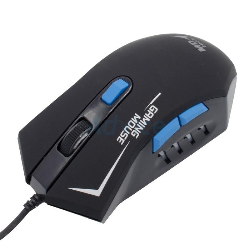 MD-TECHUSB Optical Mouse (BC-108) Black/Blue