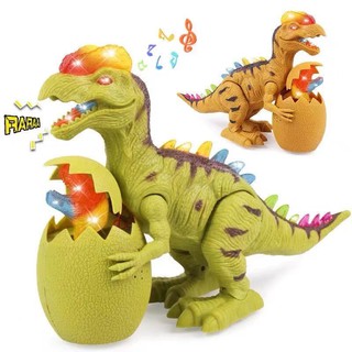 (8778)ของเล่นเด็ก Dinosaur ไดโนเสาร์ มีเสียง มีไฟ ขนาดกลาง