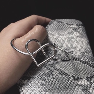 Infinite heart bracelet