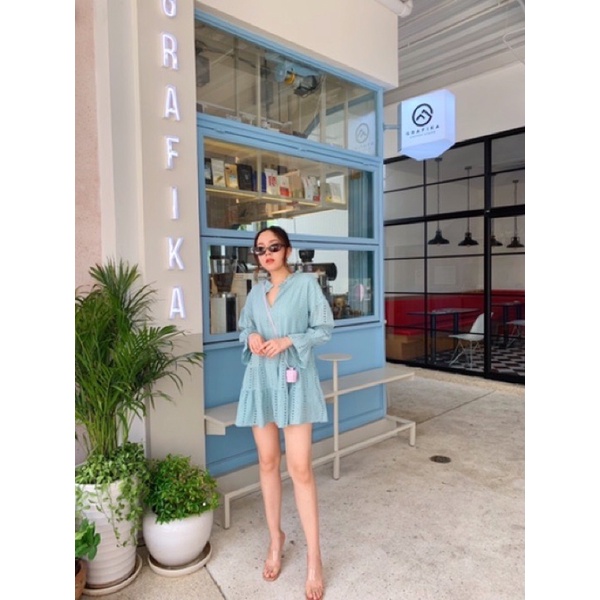 Tshopofficial เดรสลูกไม้