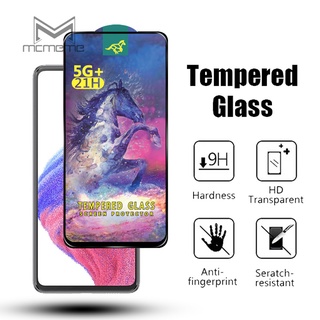 ฟิล์มกระจกนิรภัยกันรอยหน้าจอ แบบเต็มจอ สําหรับ Samsung Galaxy A24 A54 A34 A14 A8 A9 A7 A6 A5 A3 A2 A7 Plus