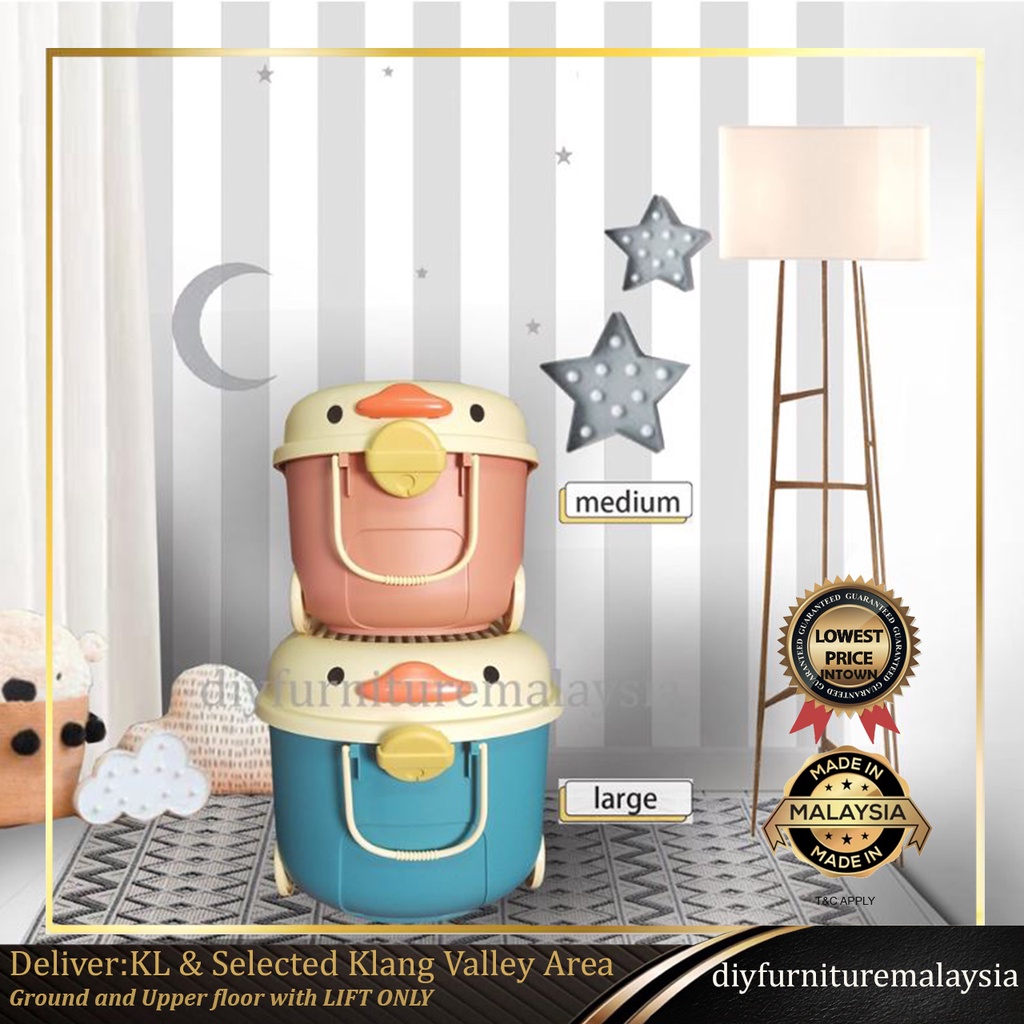 กล่องเก็บของมีล้อองค์กรของเล่นที่เก็บของอเนกประสงค์กล่องเก็บของในบ้าน (SELECTED KLANG VALLEY & KL)