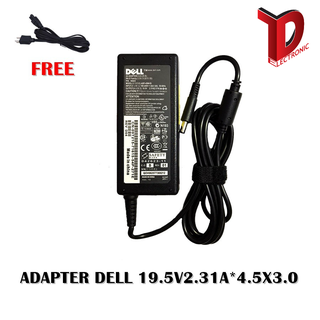 ADAPTER DELL 19.5V2.31A*4.5X3.0  / สายชาร์จโน๊ตบุ๊ค เดล + แถมสายไฟ