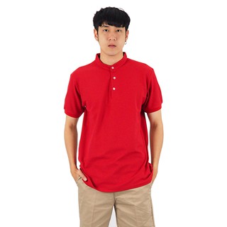 K-know เสื้อโปโลคอจีนสีพื้น Basic Mandarin Collar Polo 02