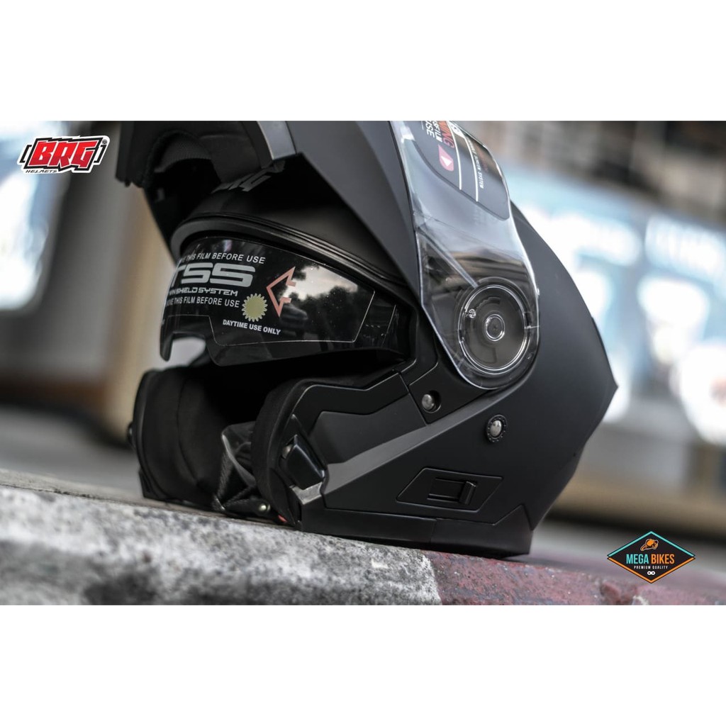 หมวกกันน็อคยกคาง BRG helmet รุ่น FLIP UP