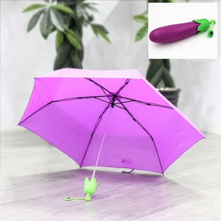 Vegetable Umbrella ร่มพับ 3 ตอน