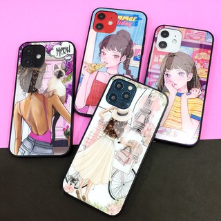 SAMSUNG S20FE J7PRIME A42 5g/ A71 เคสแฟชั่น เคสหน้าเงา เคสการ์ตูน เคสผู้หญิง พร้อมส่งเคสกระจกพิมพ์ลาย