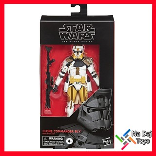 Star Wars:Clone wars The Black Series Clone Commander Bly 6"  figure โคลน คอมแมนเดอร์ บลาย ขนาด 6นิ้ว ฟิกเกอร์