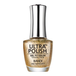 ยาทาเล็บกึ่งเจล Ultra Polish UP909G - Metaillic Gold