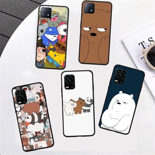 เคสโทรศัพท์มือถือ ลาย we bare bears สําหรับ OPPO F9 F11 F17 F19 Pro Plus A7X A3S A5 A9 A74 VE40