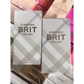 BURBERRY BRIT FOR HER 100 MLของแท้ 💯💯✅✅