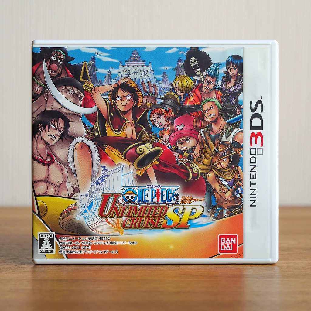 ตลับแท้ Nintendo 3DS : One Piece : Unlimited Cruise Sp มือสอง โซนญี่ปุ่น (JP)