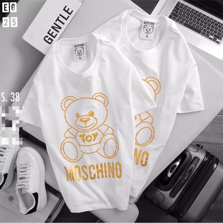 moschino เสื้อยืดแขนสั้น