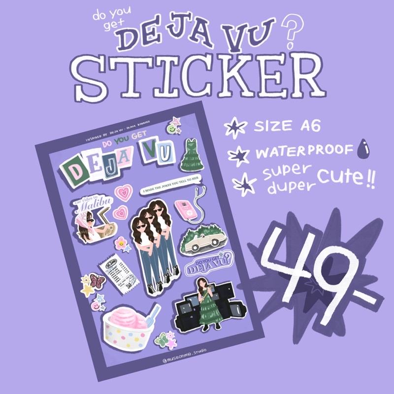 dejavu sticker 👭🏼🔮( เดจาวู สติ๊กเกอร์)
