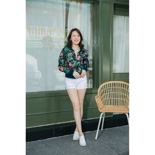 Floral Chiffon Jacket