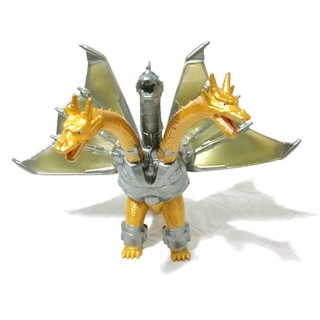 ฟิกเกอร์โมเดล godzilla monster mecha king ghidorah gidora 3 หัวขนาด 20 ซม สวยมากก