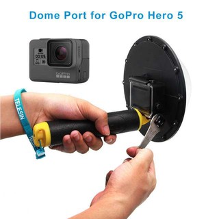 TELESIN 6" Dome Port Diving for GoPro Hero 5。6，7