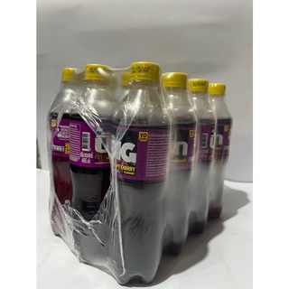 บิ๊ก กลิ่นองุ่นเชอร์รี่ แพ็ค 12 ขวด 465 มล Big cherry grape flavor pack of 12 bottles 465 ml