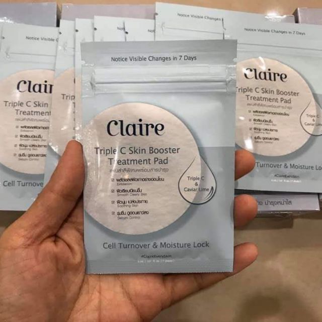 Claire Triple C Skin Noodter Treatment Pad