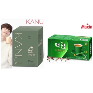 ☕️🤎พร้อมส่ง🥨 KANU / MAXIM กาแฟ coffee Decaf Latte 10 ซอง🤎☕️