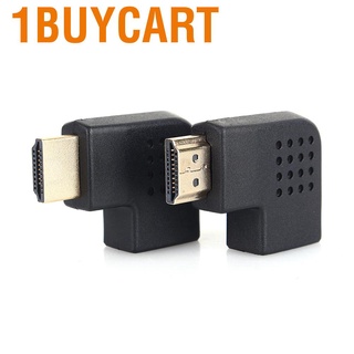 อะแดปเตอร์ 90 ° Left Angle HDMI Male to Female Coupler