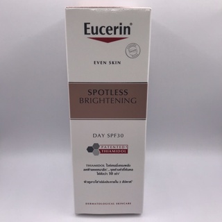 Eucerin Spotless Brightening Day SPF 30 ยูเซอริน สปอตเลส ไบรท์เทนนิ่ง เดย์ ฟลูอิด ยูวีเอ-ยูวีบี เอสพีเอฟ 30 ครีม