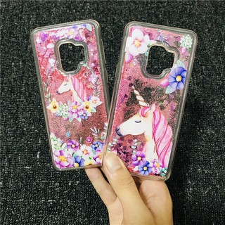 เคสโทรศัพท์มือถือลายยูนิคอร์นกลิตเตอร์สําหรับ Samsung Galaxy A 21s A 11 A 3 A 5 2017 J 3 J 5 J 7 Pro J 2 Prime A 9 2018 A9S