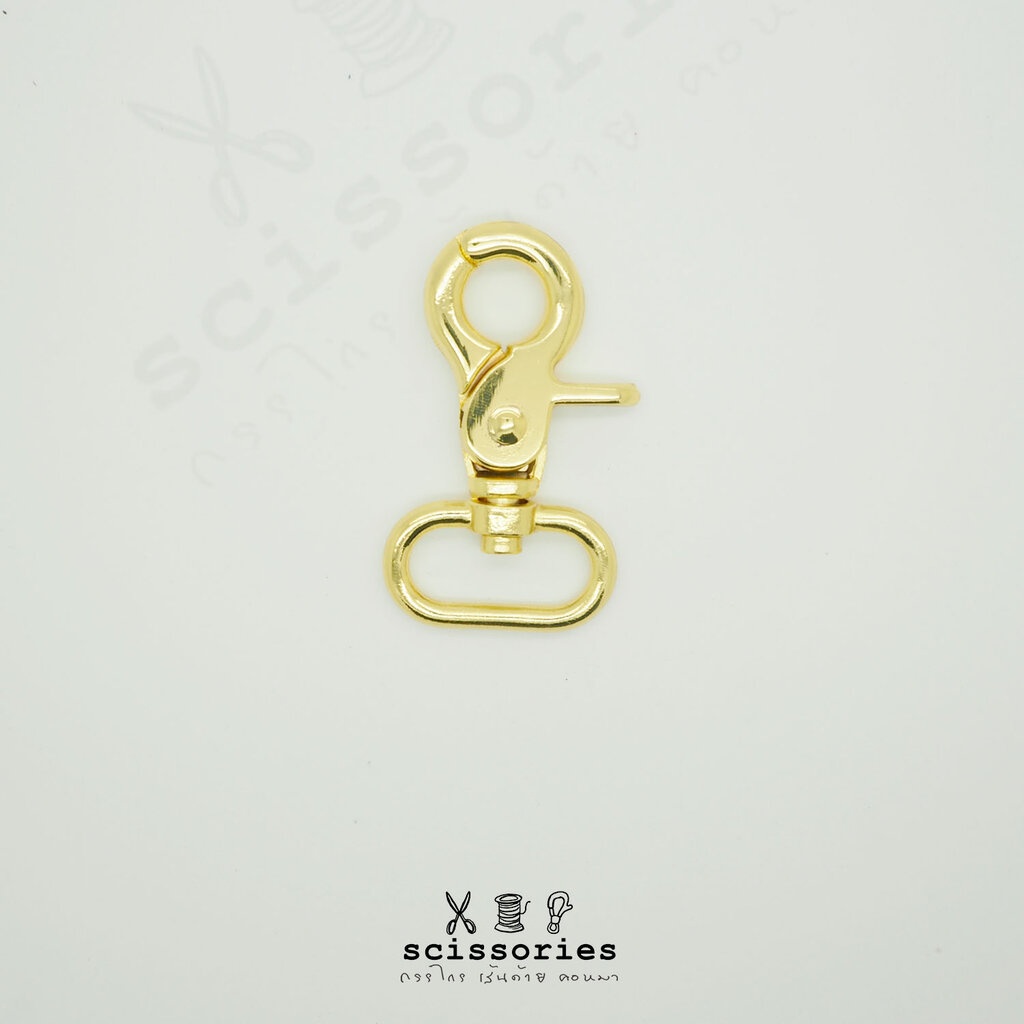 คอหมา1in สีทอง /2 ตัว