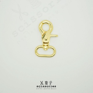 คอหมา1in สีทอง /2 ตัว