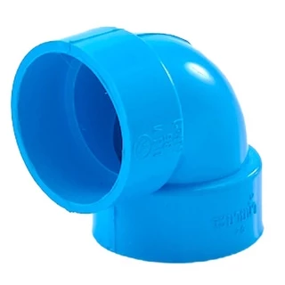SCG ต่อตรง งอ45 งอ90 สามทาง ฝาครอบท่อ แบบบาง อุปกรณ์ท่อประปา PVC สีฟ้า ขนาด 1-1/2 , 2 นิ้ว