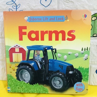 Usborne Lift and Look Farms  with flaps