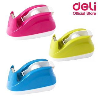 Deli 808F tape cutter แท่นตัดเทป Tape Dispenser ทีตัดเทป