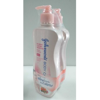 Johnsons Body Care 24hr Lasting Moisture Body Lotion จอห์นสัน โลชั่นบำรุงผิวกาย 400 มล. x 2