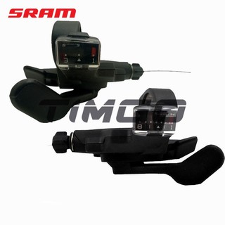 เกียร์ sram X4 X3 3x7/8 speed trigger lever สีดําสําหรับรถจักรยาน