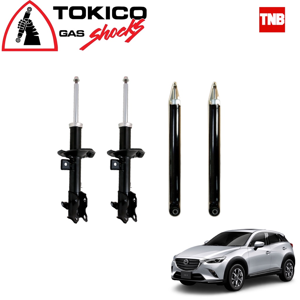 Tokico โช๊คอัพ Mazda CX3 CX-3 มาสด้า ซีเอ็กซ์ 3 ปี 2016-2021