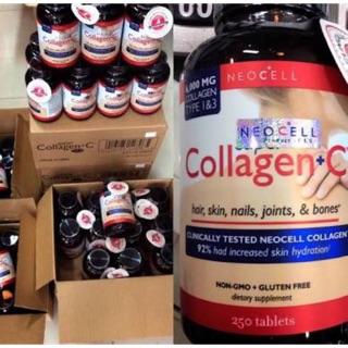 🔥ของแท้💯/พร้อมส่ง Neocell Super Collagen + C