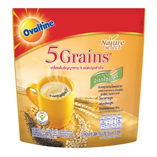 OVALTINE โอวัลติน ไฟว์เกรนส์ เครื่องดื่มธัญญาหารปรุงสำเร็จ 28 กรัม X 13 ซอง