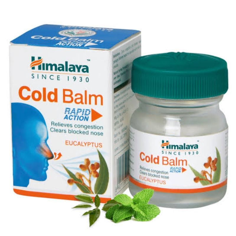 ล็อตใหม่ล่าสุด) Himalaya Herbals Cold Balm เป็นบาล์ม 10g