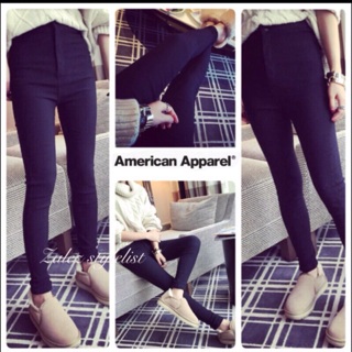 Skinny high waised long pants by american apparrel