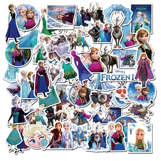 10/50 ชิ้น น่ารัก การ์ตูน Frozen กันน้ํา สติกเกอร์การ์ตูน หมวกกันน็อค ถ้วยน้ํา สติกเกอร์รูปลอก กันน้ํา