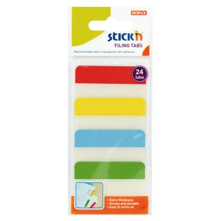 ฟิล์มดัชนี STICKN 21608 (PC) ฟิล์มโน้ตดัชนีกาวในตัว ชนิดแข