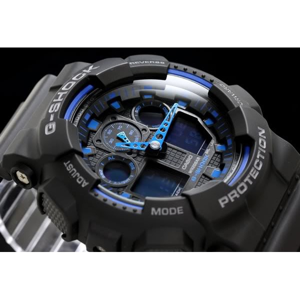 CASIO G-SHOCK GA-100-1A2DR ของแท้ ประกันศูนย์ CMG