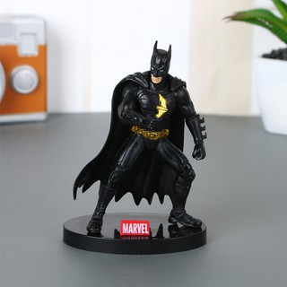 ตุ๊กตาฟิกเกอร์ PVC รูป Avengers Batman Justice league ขนาด 11 ซม. สําหรับตกแต่งเค้ก