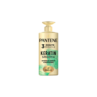 [ใหม่] PANTENE แพนทีน Keratin Silky Smooth ครีมนวดผมเซรั่ม สูตรเข้มข้น 450 มล.|Intensive Serum Conditioner 450 ml:Keratin Smooth