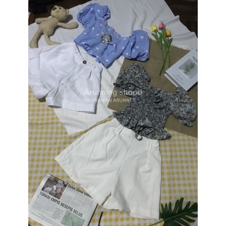เสื้อผ้ามือ 2  ได้ 2 ชิ้น เสื้อ กางเกงบาบี้  /กระโปรง