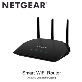 NETGEAR (R6350) AC1750 Smart WiFi Router— WiFi 5 Dual Band Gigabit ประกันศูนย์ไทย