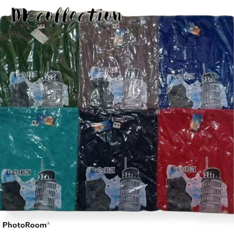 เสื้อยืด Roma เสื้อยืดอิตาลี ITALY SOUVENIR ITALY T-SHIRT