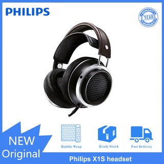 Philips X1S หูฟังแบบมีสาย Fidelio HIFI หูฟังชุดหูฟังมอนิเตอร์หูฟัง