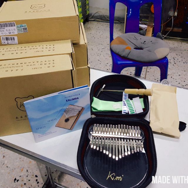 Kalimba kimi น้องหมี 17 key